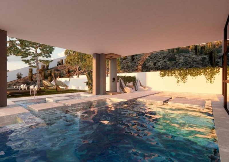 Kokkino Chorio Außergewöhnliche moderne 3-Bett-Villa mit privatem Pool und Whirlpool - Projekt auf Kreta - Kokkino Chorio Haus kaufen